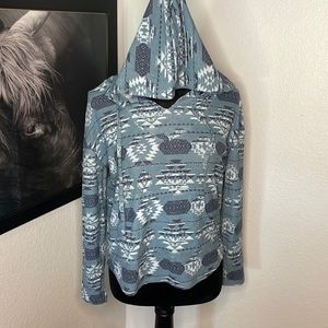 Tribal Print Hoodie